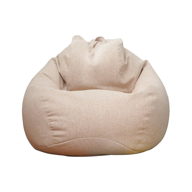 Nuevo Extra grande Bean Bag sillas sofá cubierta interior perezoso tumbona para adultos niños precio de promoción