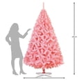 thumbnail image 3 of Árbol de Navidad Naviplastic Monarca de Lujo color Rosa de 220 cm, 3 of 3