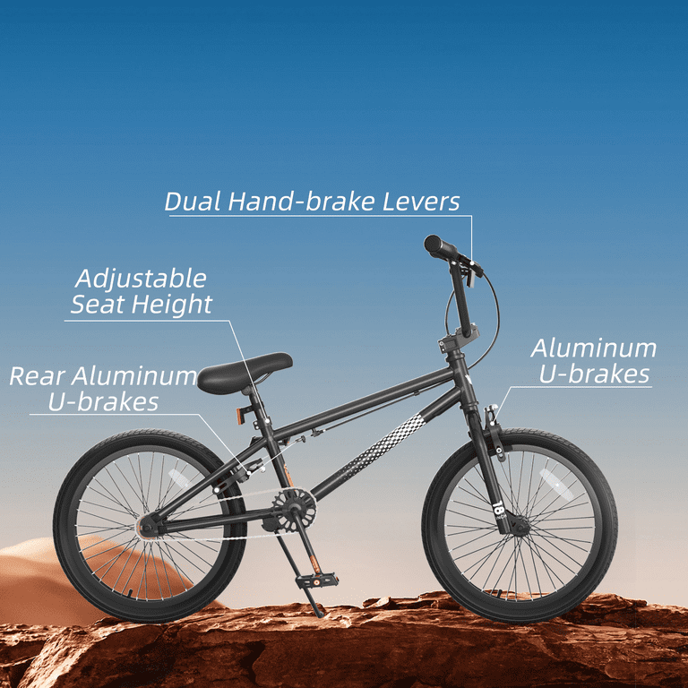 XJD, BMX Bike Freestyle Cycling Trick Bicycle for Kids, 18 Inch