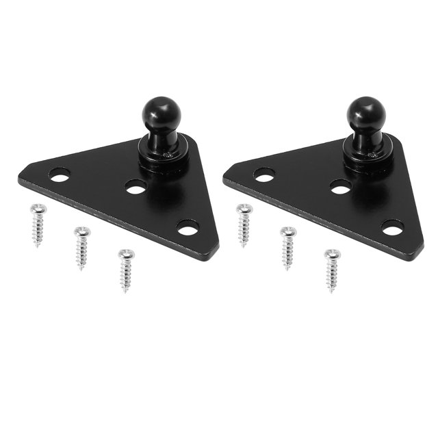 Unique Bargains 2 Set 10mm Car Ball Studs Mounting Brackets for Gas Struts