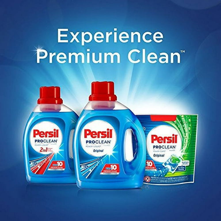 Persil ProClean Liquid Laundry Detergent, Original, 100 Fluid Ounces, 64  Loads