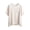 Beige, variant on Women's Plus Size Casual Loose Short Sleeve Crew Neck Pocket T Shirt Viscose Pullover Top