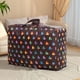 thumbnail image 4 of Bolsa de almacenamiento extra grande de alta resistencia | Asas reforzadas, tela no tejida engrosada, doble cremallera, 27,5x19,7x11,8 en azul | Ropa, juguetes, bolsa organizadora de decoración, 4 of 6