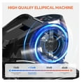 thumbnail image 7 of 2025 Under Desk Elliptical Machine, Electric Ellipse Leg Exerciser Pro with 16 Adjustable Speed, Quiet and Fully Assembled with Control & Non-Slip Foot Straps White New, 7 of 7