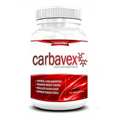 CarbaVex Carb Blocker | Carbohydrate and Fat Blocker Supplement to Aid Weight Loss for Men and