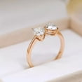 thumbnail image 5 of 2Ct Heart Cut Diamond 14K Rose Gold Plated Women's Engagement Ring, 5 of 5