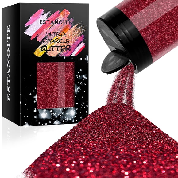 Polvo de purpurina Estanoite 210 g rojo vino ultrafino