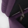 thumbnail image 4 of GDF Studio Heathbrooke Contemporary Tufted Storage Ottoman, Purple and Dark Brown, 4 of 11