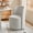 Cream White, variant on Modern Swivel Dining Chair, Solid Pine Wood Frame, 360° Swivel Upholstered Barrel Chair, Fully Assembled for Dining Room & Living Room (Oatmeal)