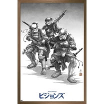 Star Wars: Visions - Storm Troopers Wall Poster, 22.375" x 34", Framed