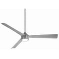 thumbnail image 2 of Minka-Aire Skinnie 56-Inch 3-Blade LED Ceiling Fan in Grey Finish W/ Grey Blades & Etched Lens - F626L-GRY, 2 of 2