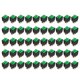 thumbnail image 2 of TICFOX 50pcs On Off Rocker Boat Switch Electrónico 6 pines 2 posiciones 2 niveles con luz 125V/250V KCD3(verde), 2 of 14