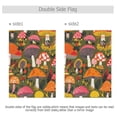 thumbnail image 4 of Yayeee Garden Flag 12" x 18" Double Sided Outdoor Yard Lawn Holiday Decorations, Vibrant Mushroom, 4 of 6
