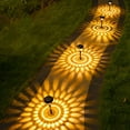 thumbnail image 6 of JikouIivo Solar Garden Lights Outdoor, Waterproof Solar Garden Lights, LED Landscape Pathway Light Solar Powered, LED Landscape Lighting for Yard, Walkway Yard & Lawn - Multicolor, 6 of 9