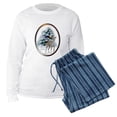thumbnail image 5 of CafePress - Italian Greyhound Christmas Square 3 - Women's Long Sleeve Relaxed Fit Cotton Light Pajama Set, 5 of 7