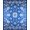 Blue, Pattern 3, variant on Flatwoven High Traffic Area Rug, Artistic Asian Inspired Decorative, Non Slip, Stain Resistant, Washable Area Rugs for Living Room, Bedroom(Blue, 4X6)