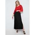 thumbnail image 3 of Ellos Women's Knit Maxi Skirt Skirt, 3 of 3