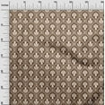 thumbnail image 3 of oneOone Polyester Spandex Brown Fabric Asian Block Diy Clothing Quilting Fabric Print Fabric By Yard 56 Inch Wide, 3 of 4