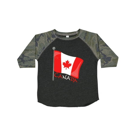 

Inktastic Canada- Maple Leaf Flag Boys or Girls Toddler T-Shirt