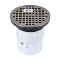 thumbnail image 2 of Oatey 72157 PVC General Purpose Drain with 6-Inch NI Grate, 3-Inch or 4-Inch, 2 of 5