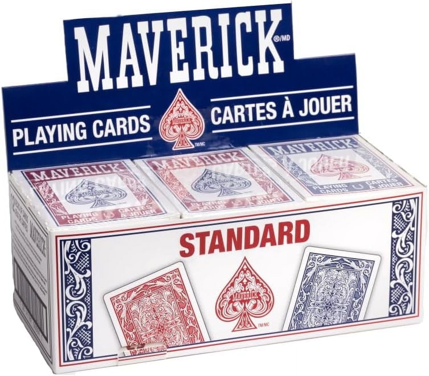 Bicycle Standard Index Deck - Poker Size Playing Cards, 12 Pack (6