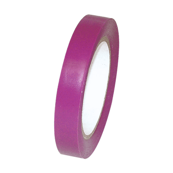 JVCC Premium Colored Vinyl Tape (V-36P): 3/4 in. x 36 yds. (Purple)
