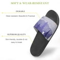 thumbnail image 3 of GZHJMY Stylish Slides for Women Men, Purple Mountain Soft Flexible Slip-on Sandals Slippers, 3 of 7