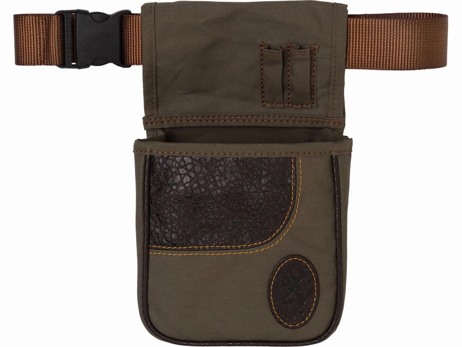 Browning, Shell Pouch, Canvas Leather, OS, Flint, Clay Target