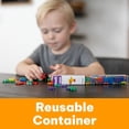 thumbnail image 5 of Kadu Rainbow 250 Pc - Interlocking Building + Construction Block Toy, for STEM / STEAM Open Ended + Imaginative Play Ages 5+, 5 of 10