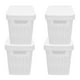 thumbnail image 1 of Set de 4 Cajas Organizadoras del Hogar IPP Plástico Blanco, 1 of 6