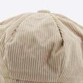 thumbnail image 3 of CoCopeaunts Corduroy Anise Newsboy Cap Vintage Literary Women Octagonal Cap Spring Autumn Leisure Hat Accessories Beret, 3 of 7