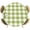 YellowGreen, variant on Green Farmhouse Table Cloth, Round Fitted Tablecloths with Elastic Edge, Buffalo Plaid Check Lattice White Grid Wipeable Waterproof Table Cover for Kitchen Wedding 55-60 Inches