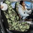 thumbnail image 2 of Uorisanigo Car Seat Covers, Front Seat Covers for Cars 2pcs, Soft Green Camo Dinosaur Print Driver Seats Cover Protection Universal Fit for Sedan SUV Pick-up Truck Van, 2 of 7