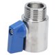 thumbnail image 1 of Mini Válvula De Bola PN63, Válvula De Bola Portátil Resistente A La Corrosión Hembra A Macho Compacta Para Cabeza De Grifo De Cerveza Casera ANGGREK AH2663, 1 of 8