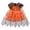 Orange, variant on Cjfdfy Toddler Baby Girl Halloween Outfit Witch Costume Tutu Dress Ghost Spider Tutu Dress Costumes Outfit Puff Sleeve Mesh Tulle Dress with Lace Cape