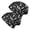 Moth and Skeleton Gothic Pattern, variant on Sun and Moon Gothic Pattern 2 Pack Slouchy Beanie Hat, Sleep Head Cover with Stretchy Fabric & Soft Texture, Heat Retaining Gifts for Unisex Men Women
