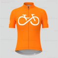 thumbnail image 3 of 2023 Camiseta de ciclismo para mujer, camiseta de manga corta para ciclismo de montaña o carretera, ropa de verano para mujer, blusa rosa, 3 of 5