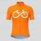 thumbnail image 3 of 2023 Camiseta de ciclismo para mujer, camiseta de manga corta para ciclismo de montaña o carretera, ropa de verano para mujer, blusa rosa, 3 of 5