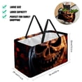 thumbnail image 2 of Halloween Large Capacity Reusable Oxford Cloth Decorative Box Shopping Bag Collapsible Bucket, 2 of 7