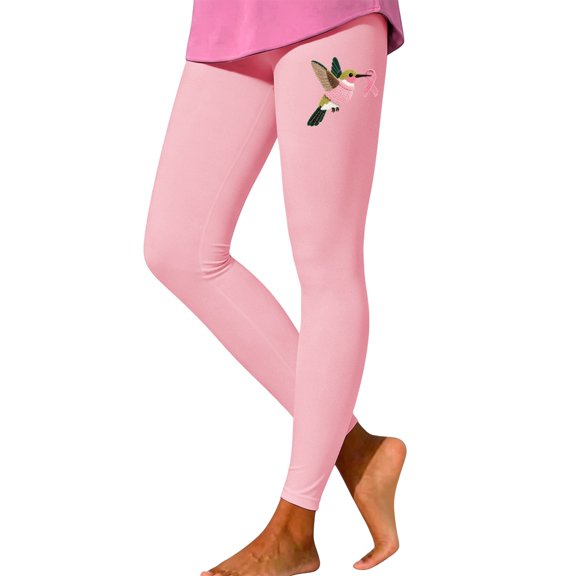Cancer Pants for Women Women's High Waisted Yoga Pants Athletic Sports Running Leggings Full Length Tummy Control for Athletic Workout