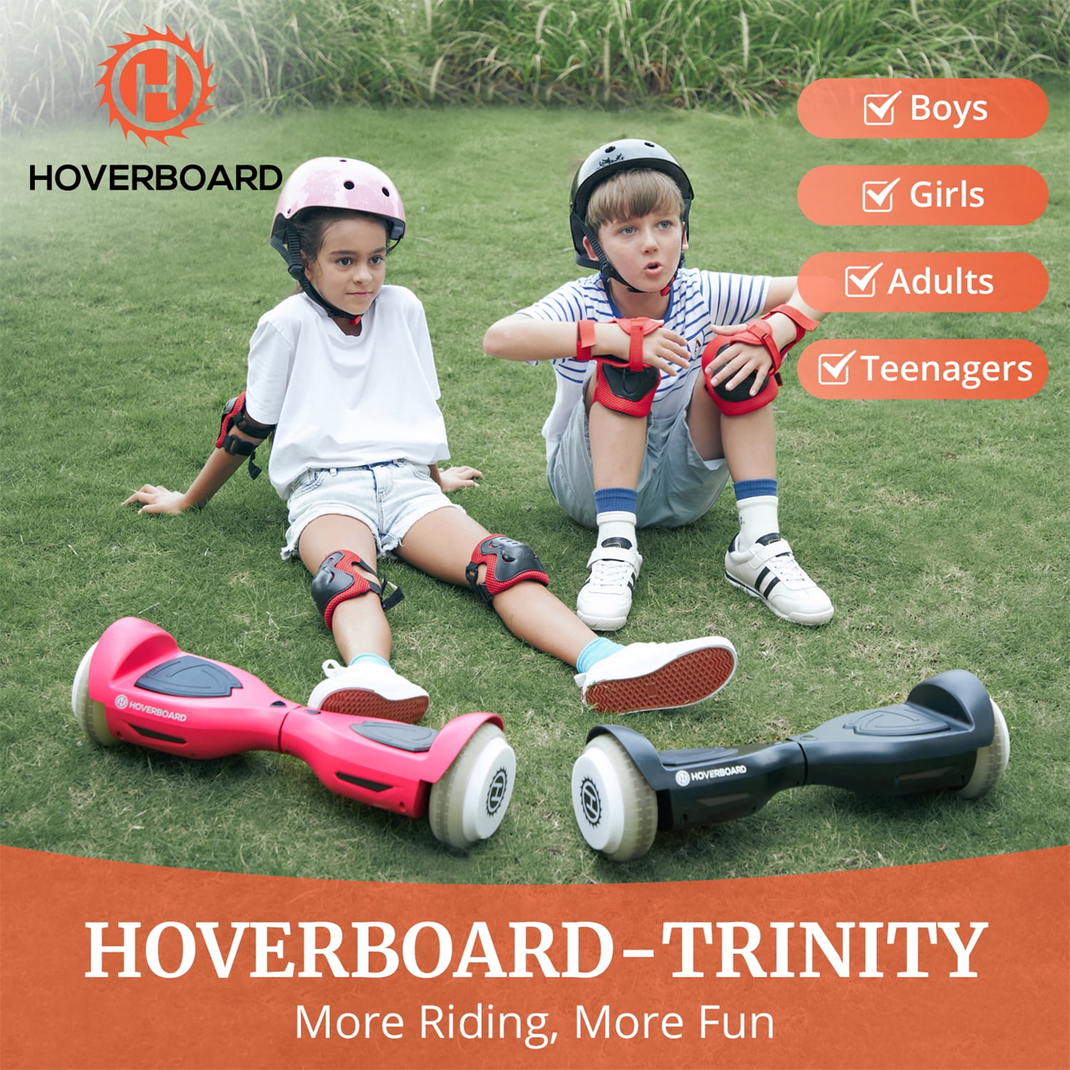  Trinity Max Hoverboard for Kids Ages 6-12, 6.5 LED