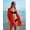 Red, variant on Ekouaer Swim Cover Up for Women Swimsuit Coverups Bikini Beach Cover Up Pool Beachwear Swimwear
