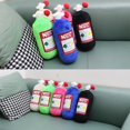 thumbnail image 4 of Almohada suave en forma de botella para coche, cojín reutilizable de poliéster transpirable para silla, accesorios automotrices para automóvil, azul, 4 of 4