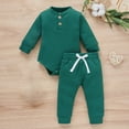 thumbnail image 2 of Yievot Spring Fall Kids Pjs Outfits Cute Printed Long Sleeve Crewneck Streetwear Soft Causal Toddler Baby Girl Set 0-24 Months 2024 Spring Baby Outfits Gifts on Clearance, 2 of 7