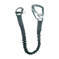 thumbnail image 4 of koolsoo Fall Protection Lanyard Elastic Bungee Quick Release Climbing Lanyard for Hiking Black, 4 of 9