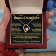 thumbnail image 3 of Bonus Daughter Gift, Forever Love Heart Necklace, Perfect for Birthday, Christmas, Graduation, 3 of 8