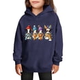 thumbnail image 1 of Sudaderas con capucha para niños y niñas, sudaderas casuales de manga larga, lindas sudaderas de gran tamaño con bolsillo de polar, chaquetas para niñas, 1 of 4