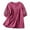 Purple, variant on LUOGENLI Female T-shirts for Womens Ladies' Fashionable Casual Embroidered Flower Open Round Neck Short Sleeved New Sleeve T Shirt Tee T-shirts Womens White Valentines Purple M
