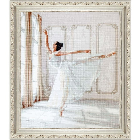 UPC: 4840746044298 | Letistitch Ballerina Counted Cross-Stitch Kit
