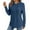 Blue, variant on Women's Sweaters Womens Fall Clothes Long Sleeve Hoodie Shirt Casual Knit Top With Drawstring Design for Everyday Comfort And Style